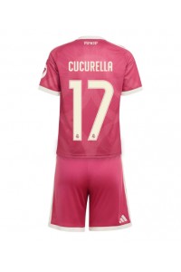 Real Madrid Marc Cucurella #17 Jalkapallovaatteet Lasten Kolmas peliasu 2026-27 Lyhythihainen (+ Lyhyet housut)